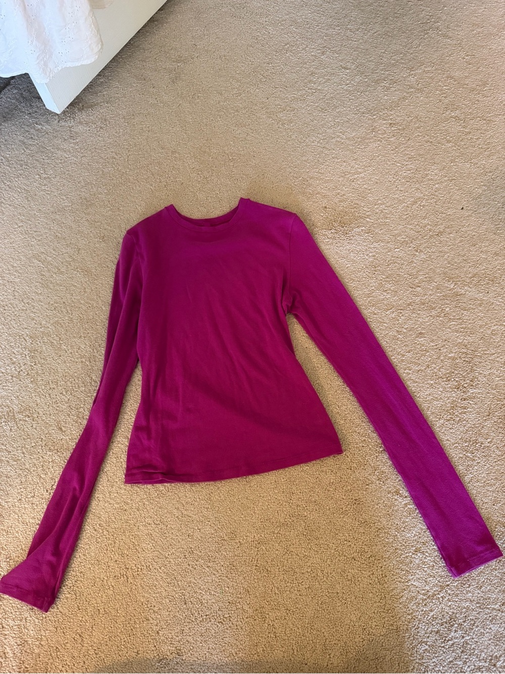 SKIMS Long Sleeve cotton jersey
